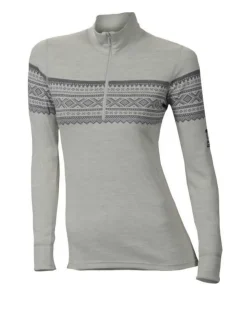 DAMES Aclima Ondergoed Dames|Designwool marius mock neck w/zip women