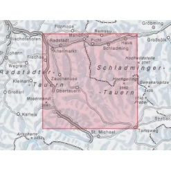 Alpenvereinskarte Oostenrijk|Wandelkaart 45/2 Niedere Tauern II