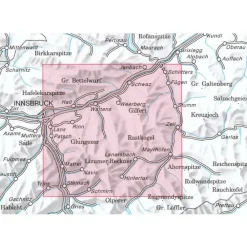 Alpenvereinskarte Oostenrijk|Wandelkaart 33 Tuxer Alpen