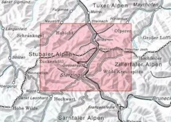 Alpenvereinskarte Oostenrijk|Wandelkaart 31/3 Brennerberge