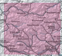 Alpenvereinskarte Oostenrijk|Wandel-skikaart 18 Hochschwabgruppe