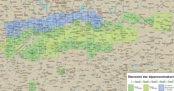 Alpenvereinskarte Oostenrijk|Wandel-skikaart 40 Glocknergruppe