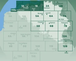 Alta Via fietskaarten Benelux|Fietskaart 02 Provincie Antwerpen en Limburg