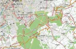 alta via Benelux|Wandelkaart 5 GR Namen & Franse Ardennen