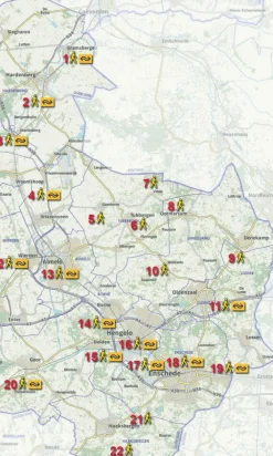 Anoda Publishing Benelux|Provinciewandelgids 11 Overijssel Oost