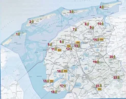 Anoda Publishing Benelux|Provinciewandelgids 14 Fryslan - Friesland