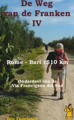 Anoda Publishing Wandelen Naar Rome|Wandelgids De Weg van de Franken IV