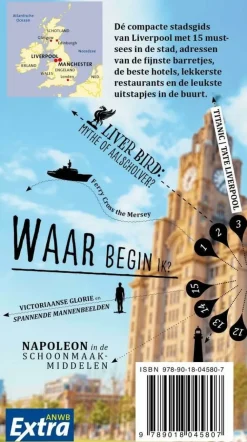 ANWB Groot-Brittanië & Ierland|Extra Liverpool - Manchester reisgids