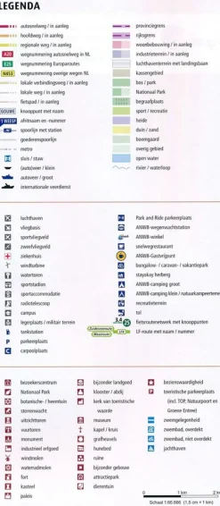 ANWB Benelux|Fietskaart 11 Kop Van Noord-Holland Oost
