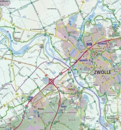 ANWB Benelux|Fietskaart 32 Zeeland Zuid