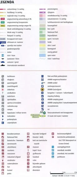 ANWB Benelux|Fietskaart 32 Zeeland Zuid