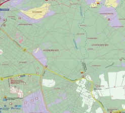 ANWB Benelux|Wandelregiokaart NP Duinen Van Texel