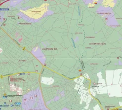 ANWB Benelux|Wandelregiokaart Sallandse Heuvelrug