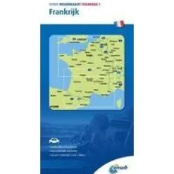 ANWB Frankrijk|Wegenkaart 1 Frankrijk