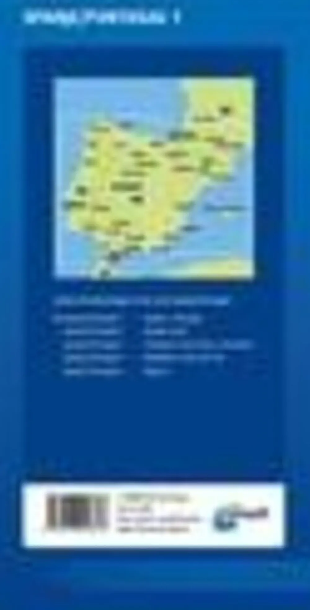 ANWB Spanje & Portugal|Wegenkaart 1 Spanje/Portugal