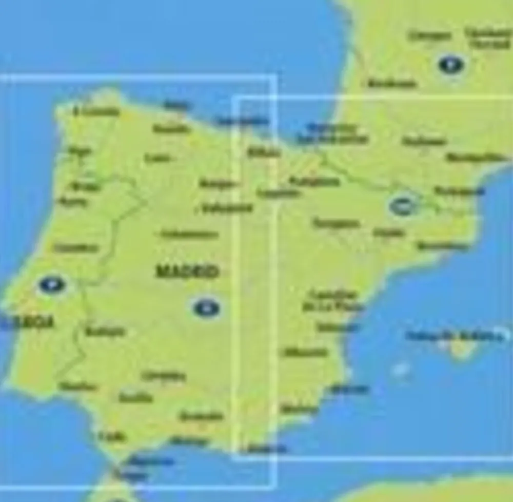 ANWB Spanje & Portugal|Wegenkaart 1 Spanje/Portugal