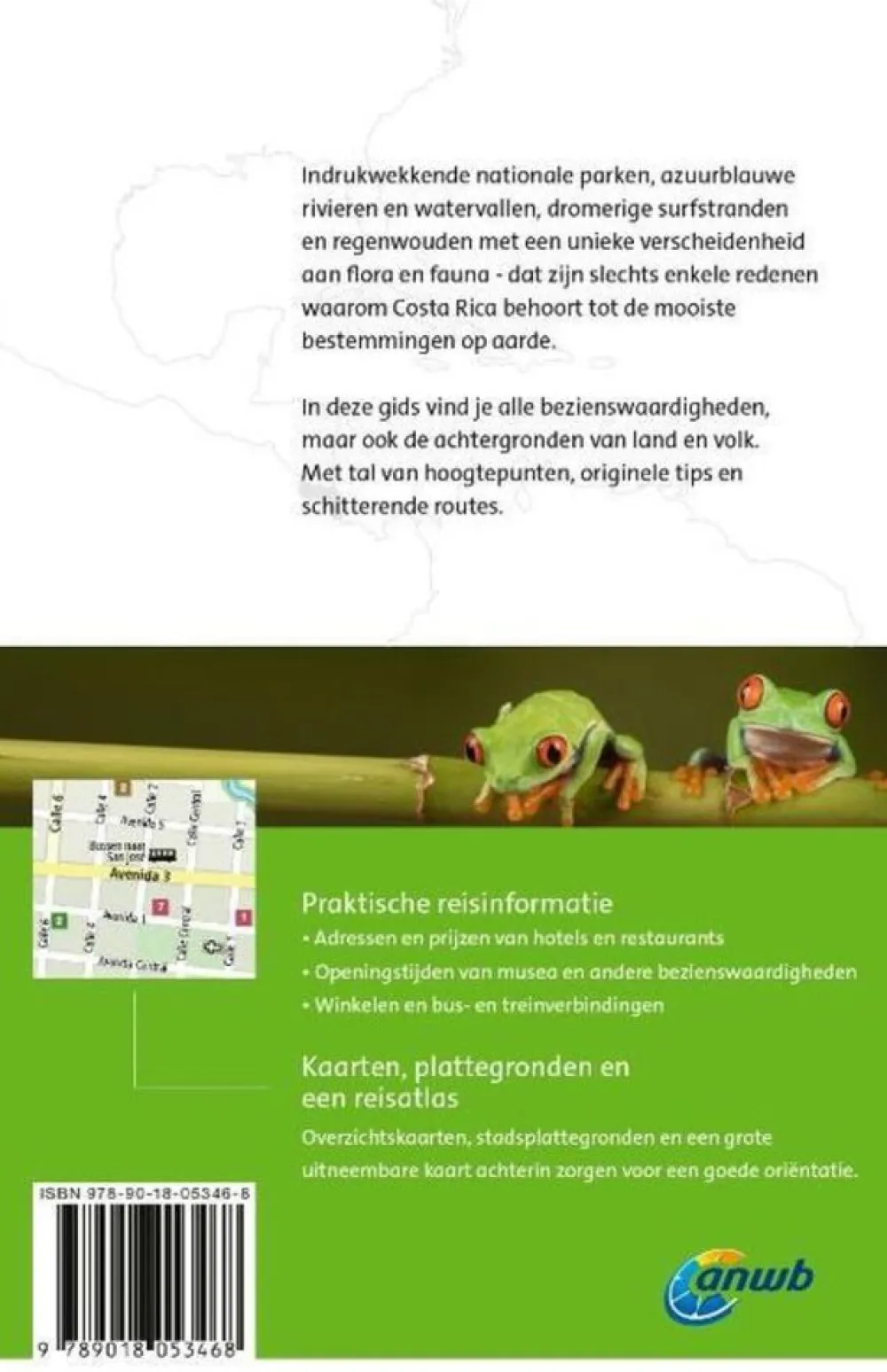 ANWB Midden-Amerika|Wereldreisgids Costa Rica