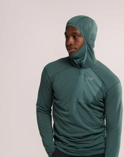 Heren Arcteryx Truien|Delta 1/2 zip hoody mens