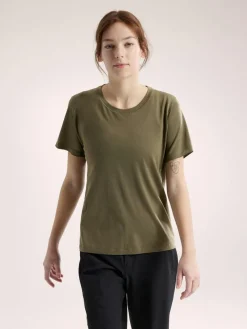 DAMES Arcteryx Shirts Dames|Lana Merino Wool Crew SS W