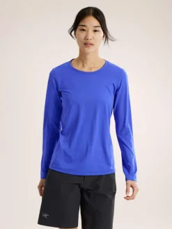 DAMES Arcteryx Shirts Dames|Taema crew LS women
