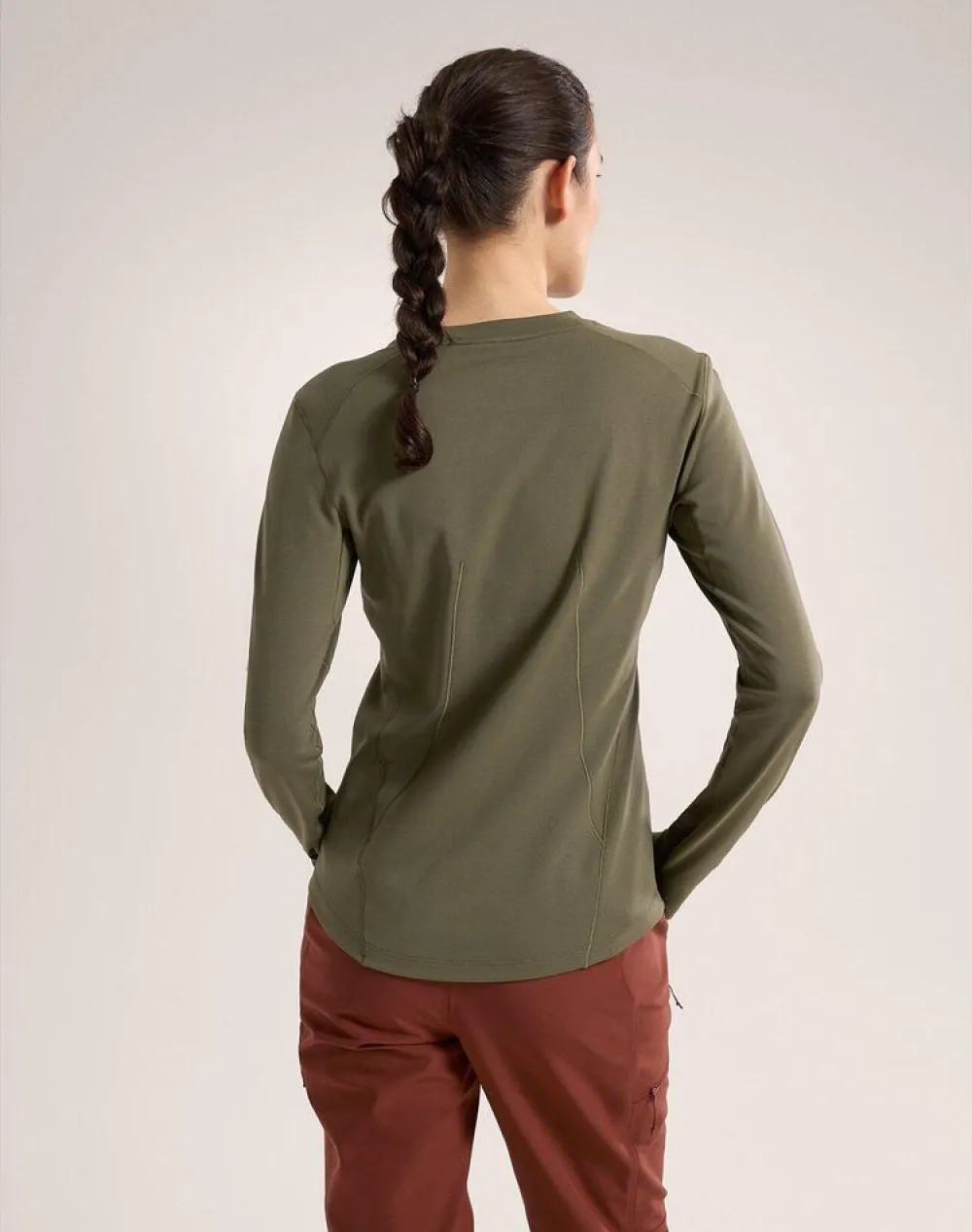 DAMES Arcteryx Shirts Dames|Taema Thermal Crew LS W