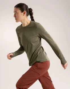DAMES Arcteryx Shirts Dames|Taema Thermal Crew LS W