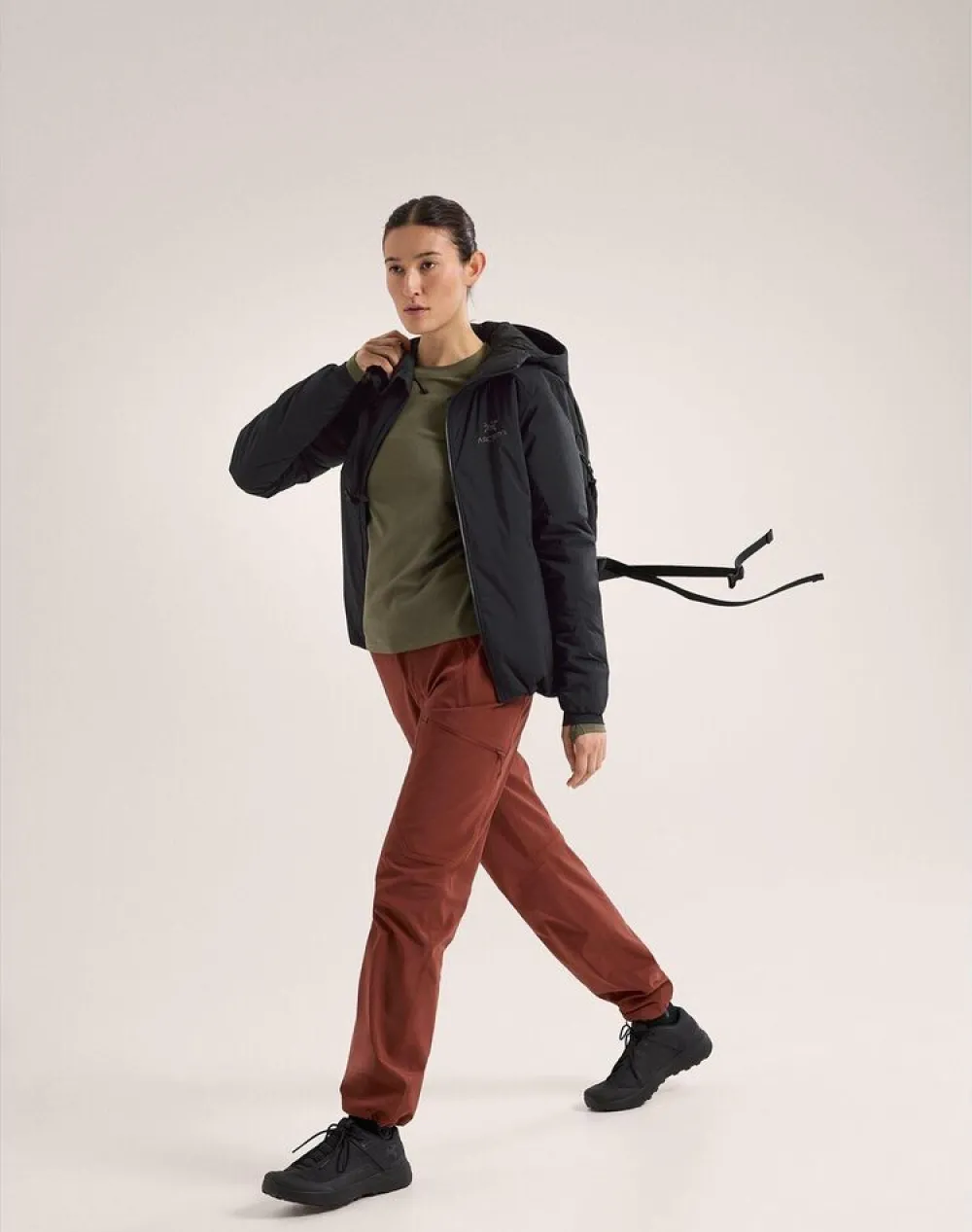 DAMES Arcteryx Shirts Dames|Taema Thermal Crew LS W