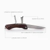 Barebones Messen|Campingservies|Corkscrew knife
