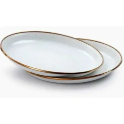 Barebones Campingservies|Plate/bord emaille per stuk