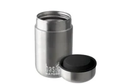 BasicNature Flessen & Waterzakken|Food container stainless steel 0.4 l