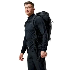 Heren Berghaus Truien|Shirts Heren|M Trailblazer LS half-zip tech tee