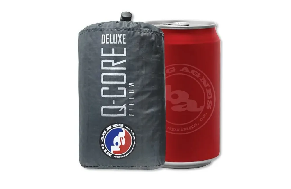 Big Agnes Kussentjes|Q-core deluxe pillow blue