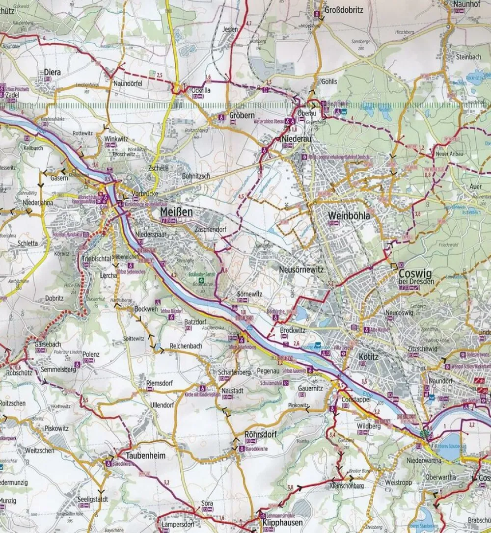 Bikeline Duitsland|Fietskaart NRW04 Ruhrgebiet - Roergebied