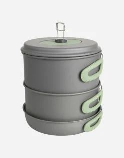 Bo-Camp Pannen & Ketels|Pannenset Explorer 4-dlg + ketel