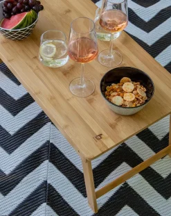 Bo-Camp Kampeermeubels|Tafel Walworth 70x40x29 cm bamboe