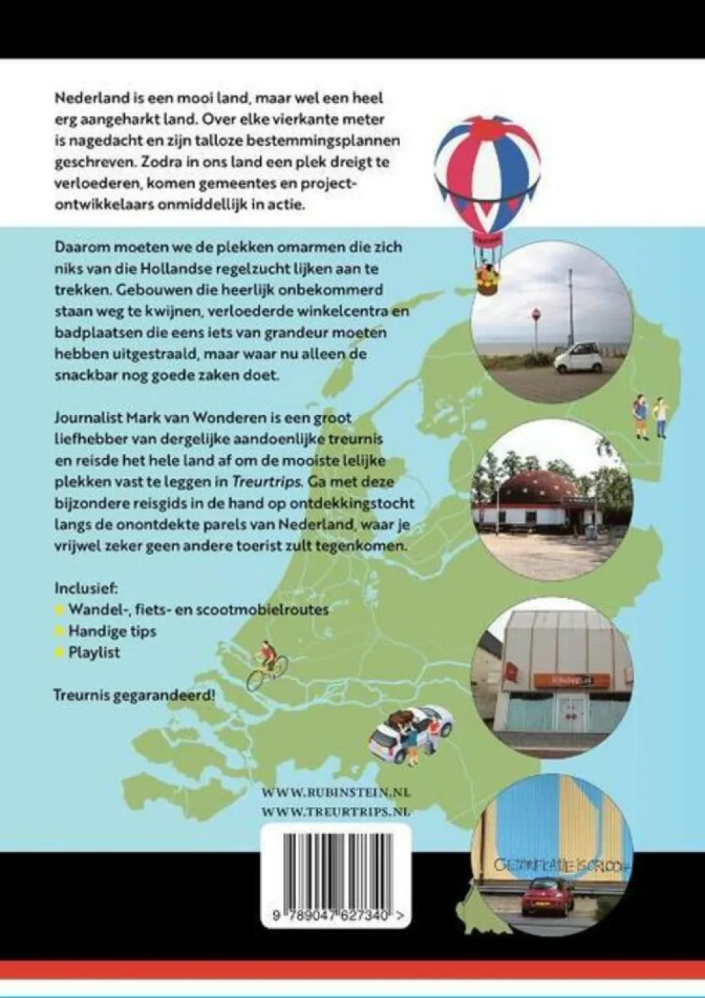 Boeken Overig Cadeauboeken|Treurtrips - (Her)ontdek Nederland