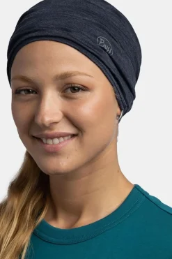 DAMES Buff Handschoenen, Hoofddeksels E.D.|Handschoenen, Hoofddeksels E.D.|Merino Lightweight - solid night blue