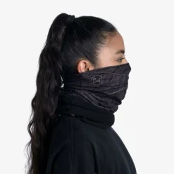 DAMES Buff Handschoenen, Hoofddeksels E.D.|Handschoenen, Hoofddeksels E.D.|Polar Embers Black - Nekwarmer