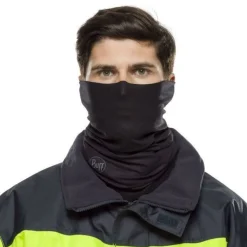 DAMES Buff Handschoenen, Hoofddeksels E.D.|Handschoenen, Hoofddeksels E.D.|Polar Solid Black - Nekwarmer