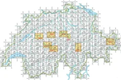 Bundesamt - Swisstopo Zwitserland|Topografische kaart 1333 Tesserete