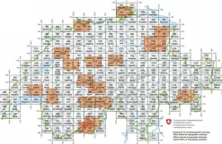 Bundesamt - Swisstopo Zwitserland|Topografische kaart 1219BIS Glorenza Glurns