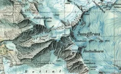 Bundesamt - Swisstopo Zwitserland|Topografische kaart 1249 Finsteraarhorn