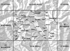 Bundesamt - Swisstopo Zwitserland|Topografische kaart 266 Valle Leventina