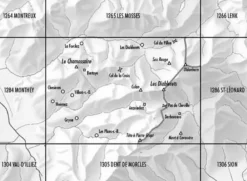 Bundesamt - Swisstopo Zwitserland|Topografische kaart 1285 Les Diablerets