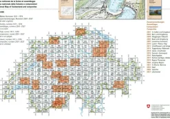 Bundesamt - Swisstopo Zwitserland|Topografische kaart 1228 Lauterbrunnen