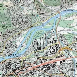 Bundesamt - Swisstopo Zwitserland|Topografische kaart 2527 Lötschental