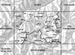 Bundesamt - Swisstopo Zwitserland|Topografische kaart 259 Ofenpass
