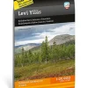 Calazo Scandinavië & Ijsland|Topografische kaart Levi Ylläs Aakenus 1:250000