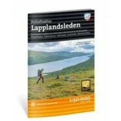 Calazo Scandinavië & Ijsland|Wandelgids Lapplandsleden 1:50000