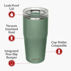 Camelbak Flessen & Waterzakken|Thrive Tumbler Vacuum 0,6 L Black